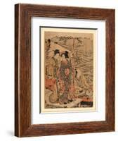 Sanbashi No Danjo-Torii Kiyonaga-Framed Giclee Print