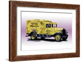 Sanchez Cheese Truck-null-Framed Art Print