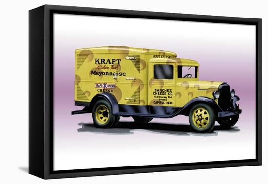 Sanchez Cheese Truck-null-Framed Stretched Canvas