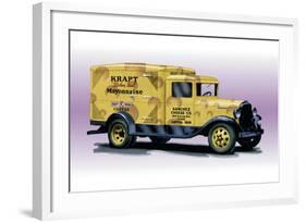 Sanchez Cheese Truck-null-Framed Art Print