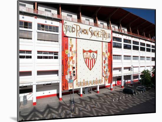 Sanchez Pizjuan Stadium, Belonging to Sevilla Fc, Sevilla, Spain-Felipe Rodriguez-Mounted Photographic Print