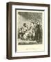 Sancho and the Duchess-Sir John Gilbert-Framed Giclee Print