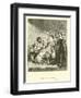 Sancho and the Duchess-Sir John Gilbert-Framed Giclee Print