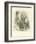 Sancho Asks Don Quixote for Wages-Sir John Gilbert-Framed Giclee Print