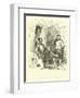 Sancho Asks Don Quixote for Wages-Sir John Gilbert-Framed Giclee Print