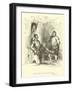 Sancho Asks Don Quixote for Wages-Sir John Gilbert-Framed Giclee Print