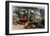 Sancho at the Feast-Edmond Morin-Framed Art Print