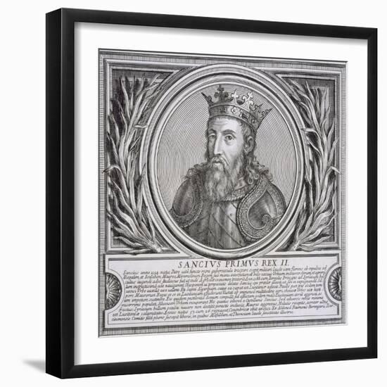 Sancho I of Portugal (Litho)-null-Framed Giclee Print