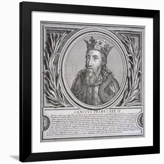 Sancho I of Portugal (Litho)-null-Framed Giclee Print