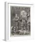 Sancho Panza and His Wife-Sir John Gilbert-Framed Giclee Print