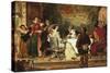 Sancho Panza Entertains Duke and Duchess-William Powell Frith-Stretched Canvas