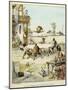 Sancho Panza Mauled at the Tavern. 'Story of Don Quixote,' Illus. by Jules David.-Jules David-Mounted Art Print