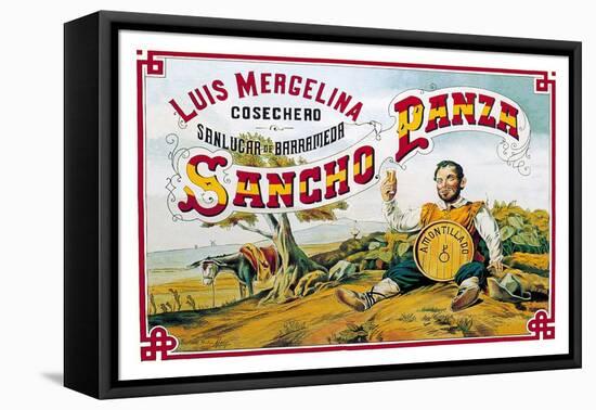 Sancho Panza-Marin-Framed Stretched Canvas