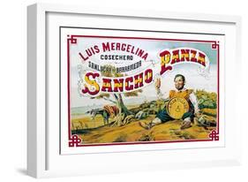 Sancho Panza-Marin-Framed Art Print
