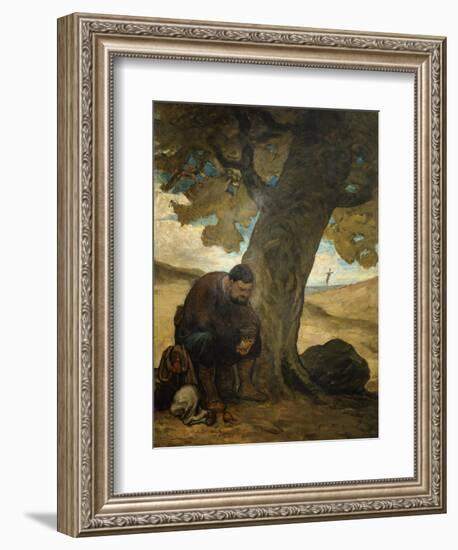 Sancho Panza-Honore Daumier-Framed Giclee Print