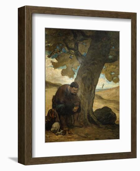 Sancho Panza-Honore Daumier-Framed Giclee Print