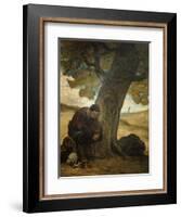 Sancho Panza-Honore Daumier-Framed Giclee Print