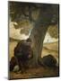 Sancho Panza-Honore Daumier-Mounted Giclee Print