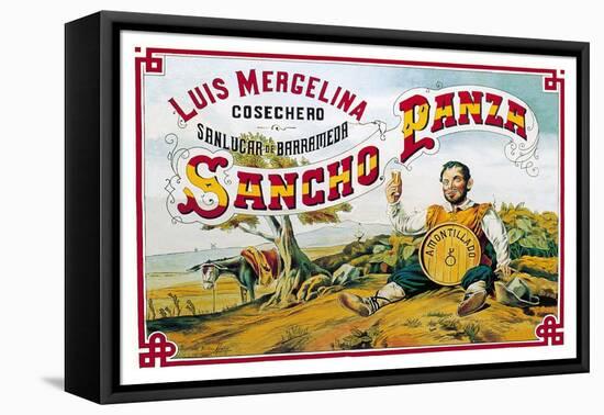 Sancho Panza-Marin-Framed Stretched Canvas