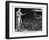Sancta Nicotina Consolatrix. the Poor Man's Friend, 1869-George Du Maurier-Framed Giclee Print