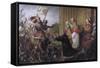 Sanctuary, 1867-Richard Burchett-Framed Stretched Canvas