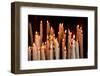 Sanctuary candles, Lourdes, Hautes Pyrenees, France-Godong-Framed Photographic Print