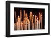 Sanctuary candles, Lourdes, Hautes Pyrenees, France-Godong-Framed Photographic Print