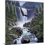 Sanctuary Falls-John Van Straalen-Mounted Giclee Print