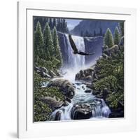 Sanctuary Falls-John Van Straalen-Framed Giclee Print