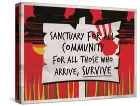 Sanctuary for All-null-Stretched Canvas