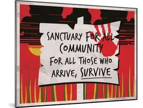 Sanctuary for All-null-Mounted Poster