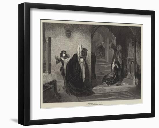 Sanctuary, from the Late Royal Academy Exhibition-William Holyoake-Framed Giclee Print