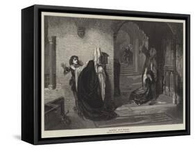 Sanctuary, from the Late Royal Academy Exhibition-William Holyoake-Framed Stretched Canvas