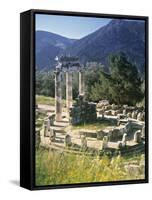 Sanctuary of Athena Pronaia, Delphi, Greece-Peter Adams-Framed Stretched Canvas