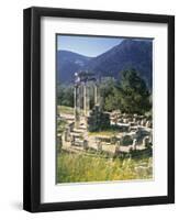 Sanctuary of Athena Pronaia, Delphi, Greece-Peter Adams-Framed Photographic Print