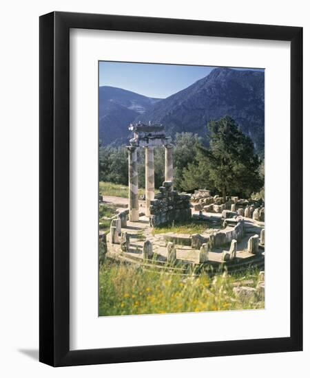 Sanctuary of Athena Pronaia, Delphi, Greece-Peter Adams-Framed Photographic Print