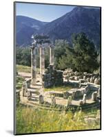 Sanctuary of Athena Pronaia, Delphi, Greece-Peter Adams-Mounted Photographic Print