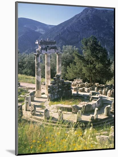 Sanctuary of Athena Pronaia, Delphi, Greece-Peter Adams-Mounted Photographic Print