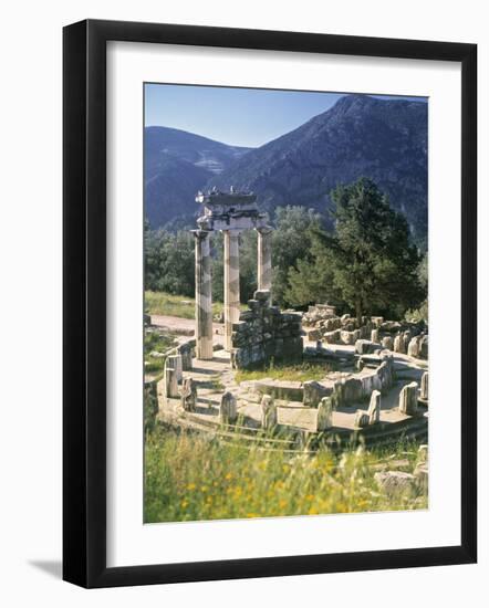 Sanctuary of Athena Pronaia, Delphi, Greece-Peter Adams-Framed Photographic Print