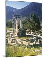 Sanctuary of Athena Pronaia, Delphi, Greece-Peter Adams-Mounted Photographic Print