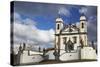 Sanctuary of Bom Jesus de Matosinhos and Prophets Sculpture, UNESCO Site, Congonhas, Brazil-Ian Trower-Stretched Canvas