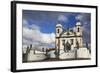 Sanctuary of Bom Jesus de Matosinhos and Prophets Sculpture, UNESCO Site, Congonhas, Brazil-Ian Trower-Framed Photographic Print