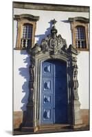 Sanctuary of Bom Jesus de Matosinhos, UNESCO World Heritage Site, Congonhas, Minas Gerais, Brazil-Ian Trower-Mounted Photographic Print