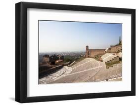 Sanctuary of Hercules Victor, Tivoli, Lazio, Italy, Europe-Oliviero Olivieri-Framed Photographic Print