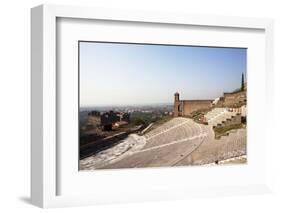 Sanctuary of Hercules Victor, Tivoli, Lazio, Italy, Europe-Oliviero Olivieri-Framed Photographic Print