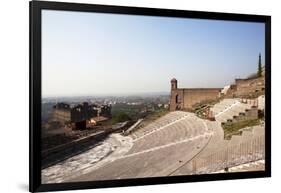 Sanctuary of Hercules Victor, Tivoli, Lazio, Italy, Europe-Oliviero Olivieri-Framed Photographic Print