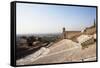 Sanctuary of Hercules Victor, Tivoli, Lazio, Italy, Europe-Oliviero Olivieri-Framed Stretched Canvas