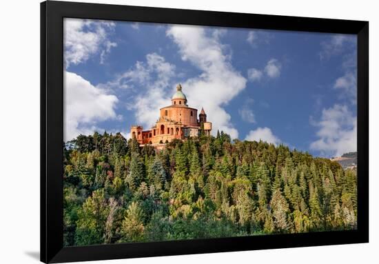 Sanctuary of the Madonna Di San Luca, Bologna, Italy-ermess-Framed Photographic Print