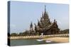 Sanctuary of Truth, Pattaya, Thailand, Southeast Asia, Asia-Rolf Richardson-Stretched Canvas