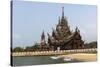 Sanctuary of Truth, Pattaya, Thailand, Southeast Asia, Asia-Rolf Richardson-Stretched Canvas